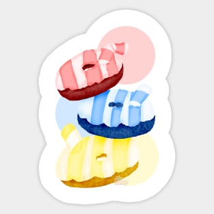 Cuphead Donuts Sticker